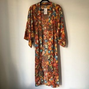 Smash + Tess Multi-Color Sheer Robe